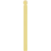 Potelet forme Boule en 1200mm / diamètre 76 RAL 1015 - beige